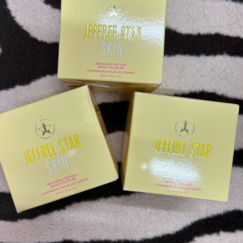 Jeffree star banana body scrub